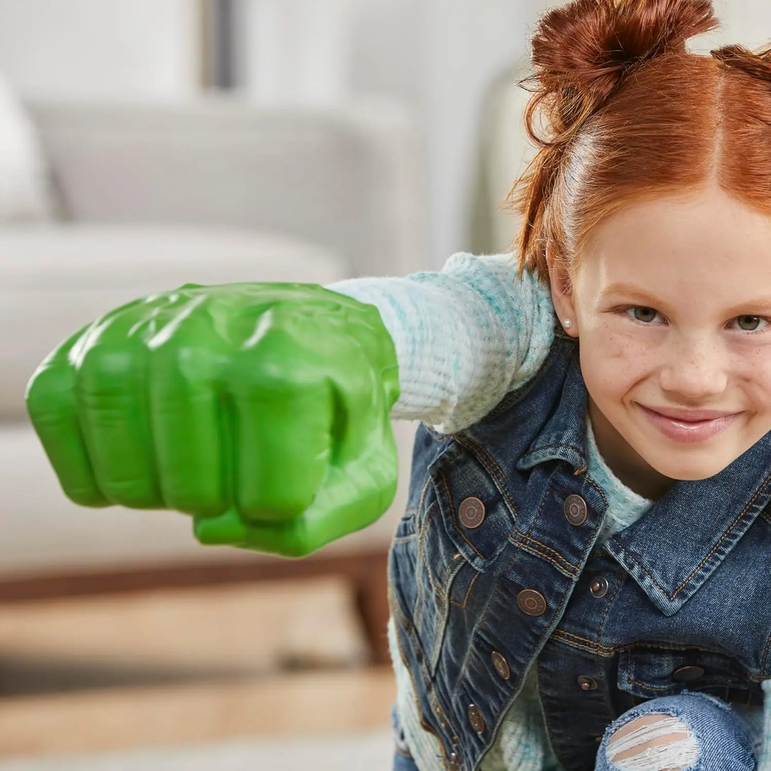 Marvel Hulk Gamma Smash Fists, Soft Foam Role Play Toy, Avengers Super Hero Toys for Kids Ages 5 and Up image 4