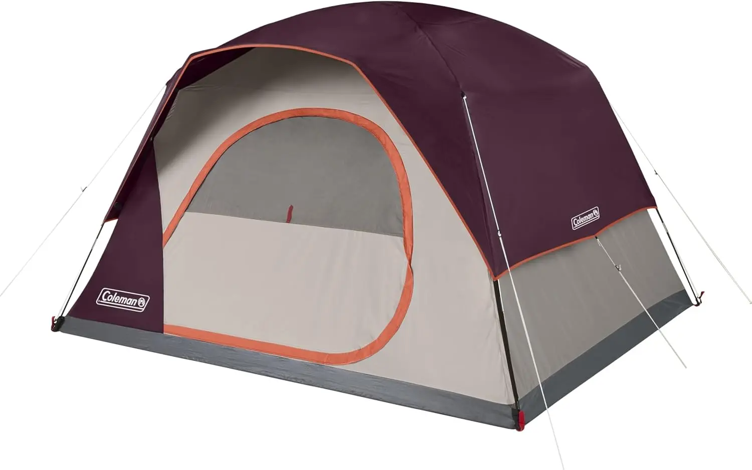Coleman Skydome Tent with 5 Minute Setup, 2/4/6/8 Person Weatherproof Tent with Rainfly & Carry Bag, 20% More Headroom Than Traditional Canopies image 1