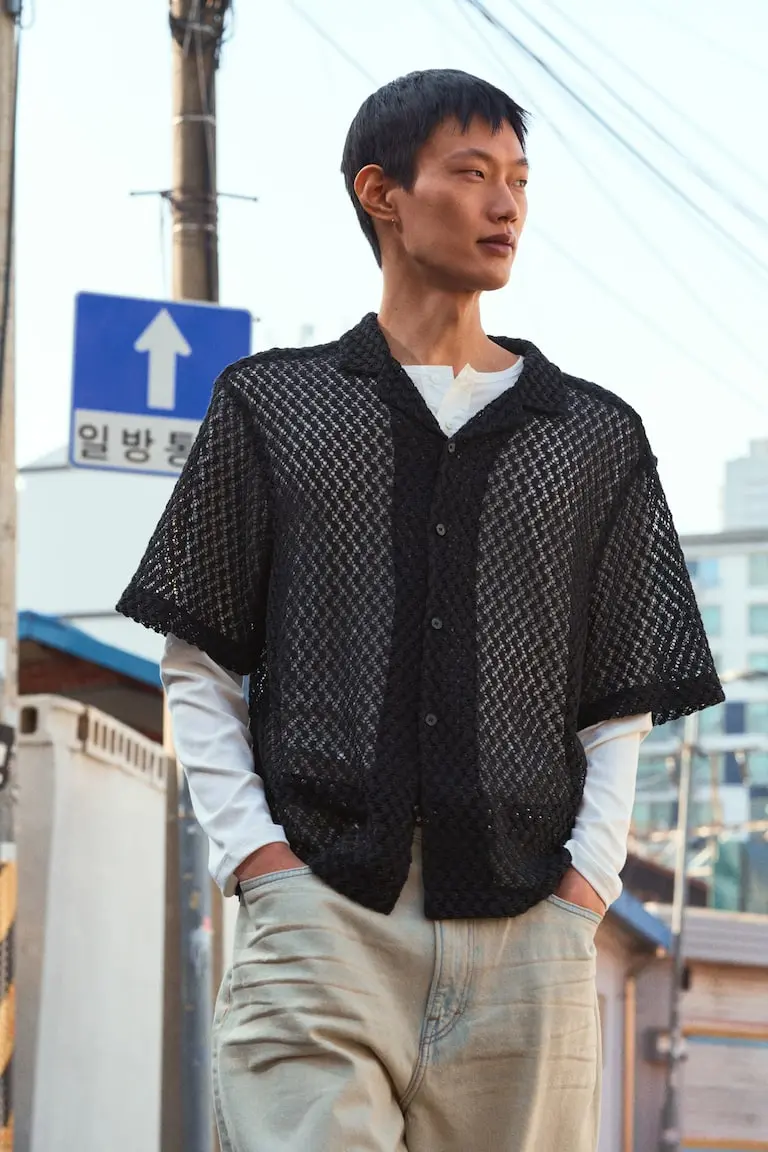 Loose-Fit Resort Shirt image 1