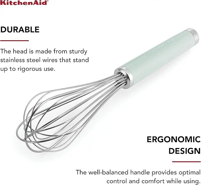 KitchenAid Classic Utility Whisk, 10.5-Inch, Pistachio image 4