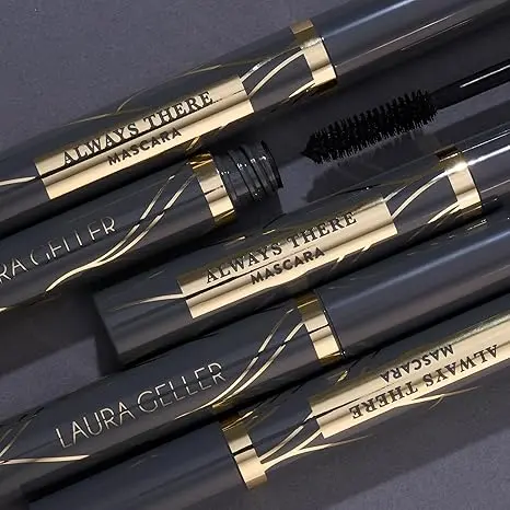 LAURA GELLER NEW YORK Always There Lengthening Mascara in Black - Defining, Curling, Buildable Formula Eye Makeup- Innovative Lengthening Brush - 1 count image 4