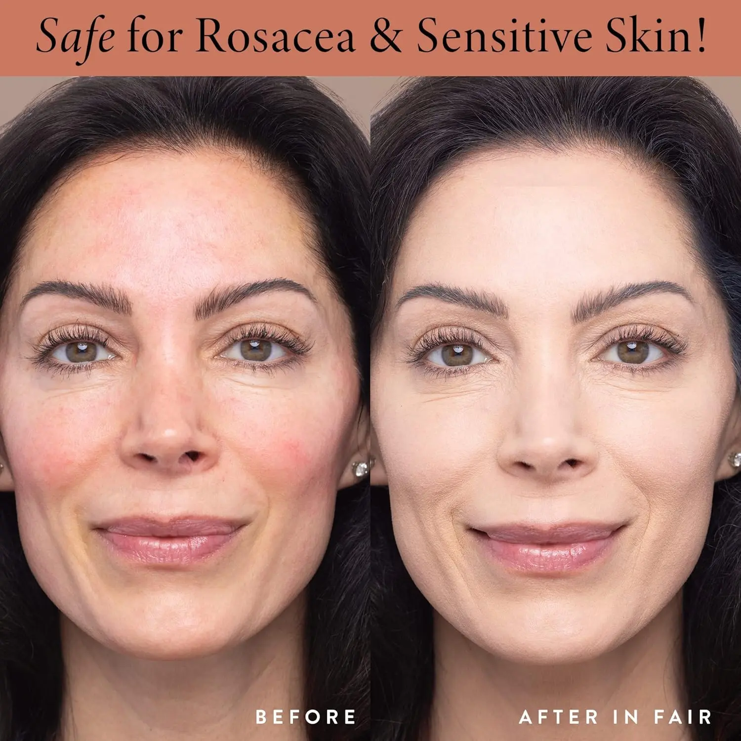  Click to see full view LAURA GELLER Double Take Liquid Foundation | Medium to Full Coverage, Natural Matte Finish, Medium image 6