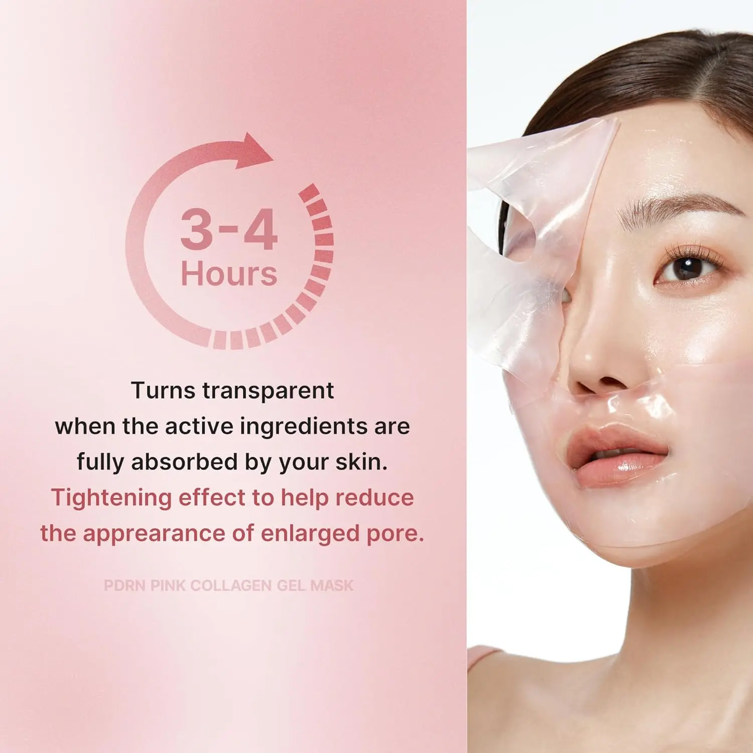 medicube Salmon DNA PDRN pink collagen jelly gel mask | overnight face mask for glass glow skin- elasticity, hydrating, firming and moisturizing | korean skincare, 28g, 4ea image 3