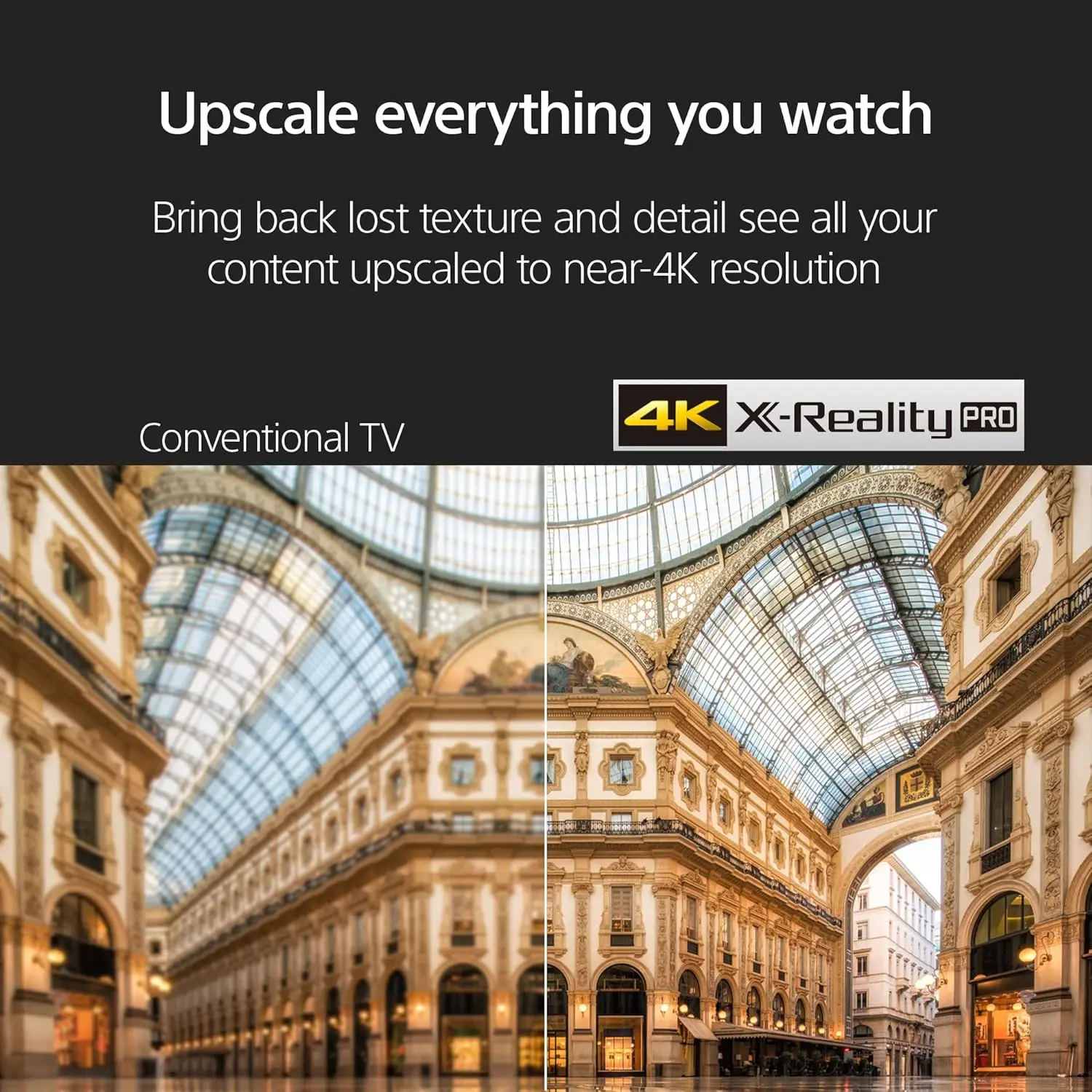 Sony 65 Inch 4K Ultra HD TV X77L Series: LED Smart Google TV KD65X77L- Latest Model, Black image 6