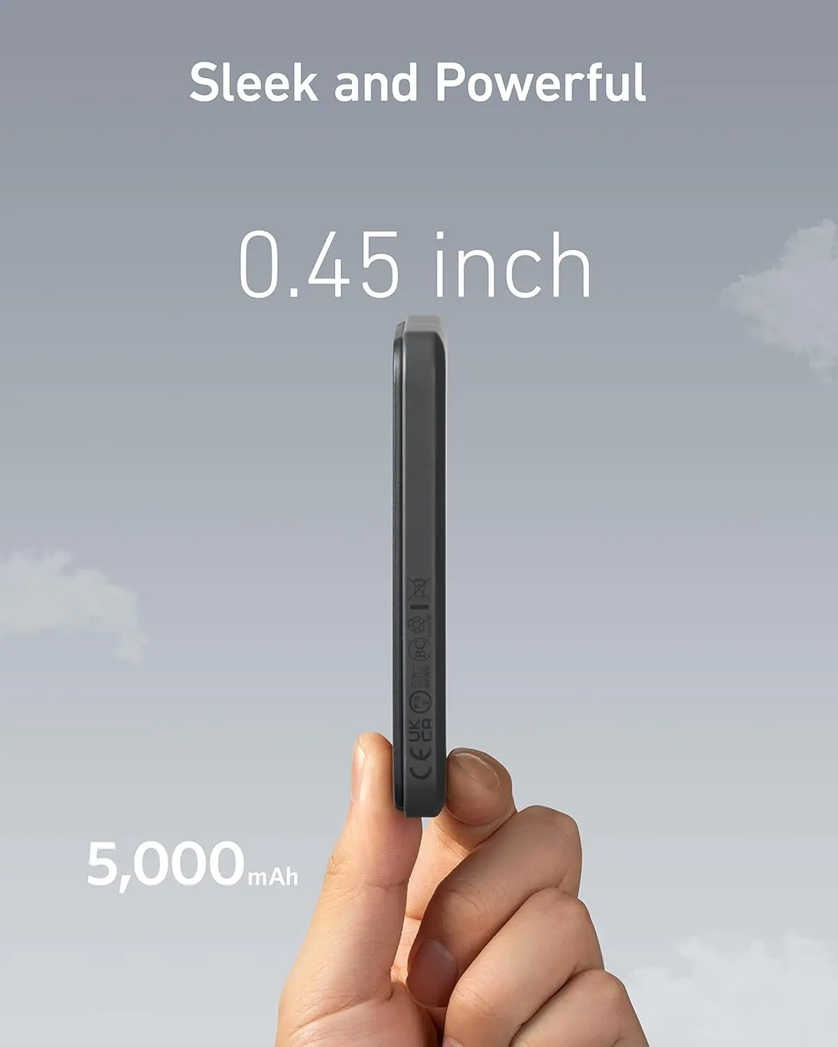 Anker 621 Magnetic Portable Charger (MagGo), 5,000mAh Wireless Power Bank with USB-C Cable, Magsafe-Compatible Battery Pack for iPhone 16/15/14/13/12 Series image 7