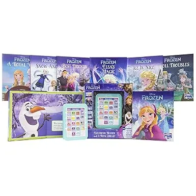 Disney Frozen Elsa, Anna, Olaf, and More! - Me Reader Electronic Reader and 8-Sound Book Library – Great Alternative to Toys for Christmas - PI Kids image 4