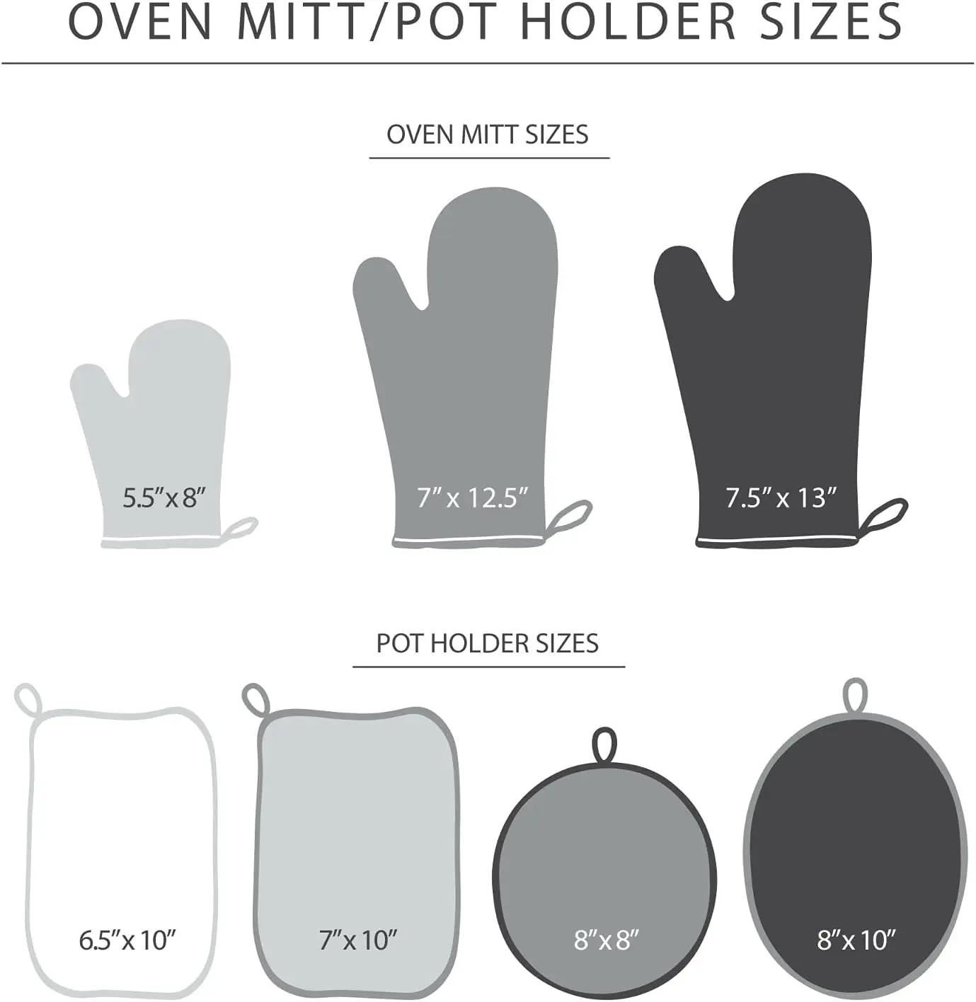 KITCHENAID Ribbed Soft Silicone Oven Mitt 2-Pack Set, 7.5"x13", Blue Willow image 6