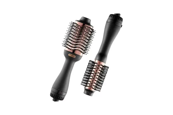 TYMO 4-in-1 Hair Dryer Brush, Blow Dryer & Volumizer with Negative Ion Technology, Hot Air Brush with Ceramic Barrel for Smooth, Frizz-Free Styling image