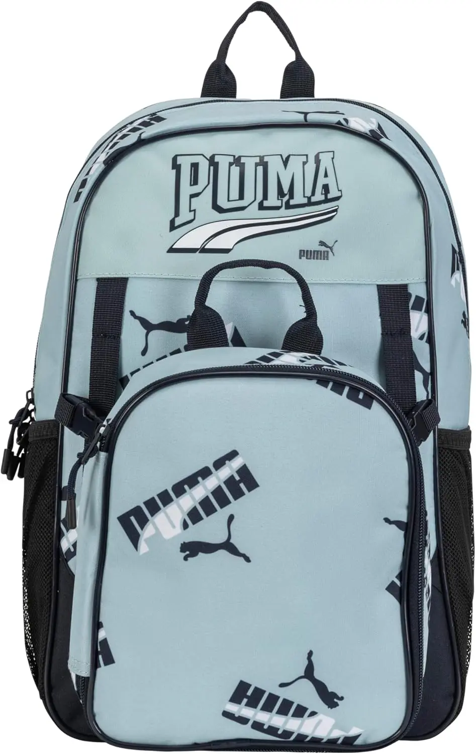 PUMA Unisex Kid's Colony Lunch Kit & Backpack Combo, Modern Mint/New Navy, Medium image 2