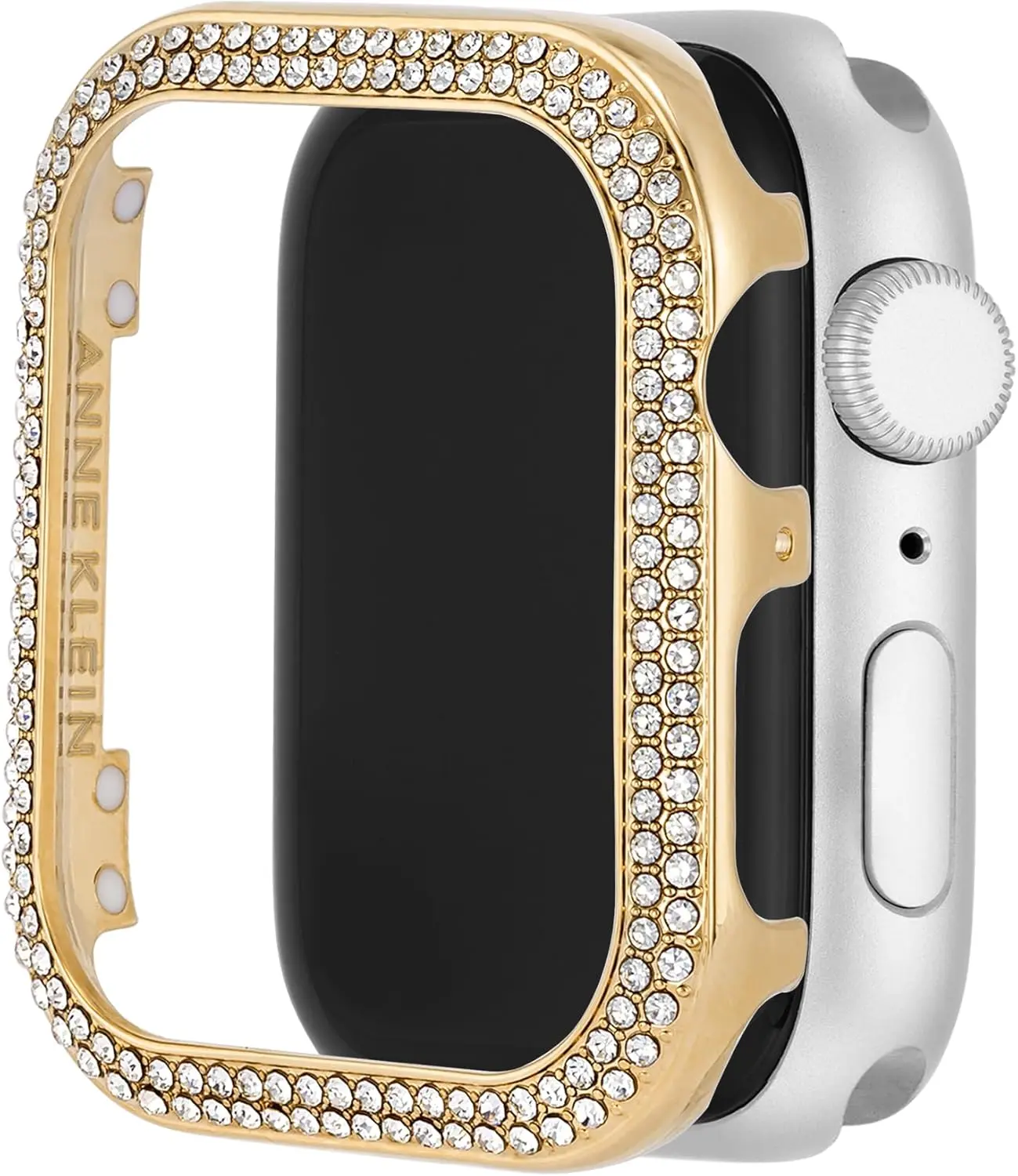 Anne Klein Premium Crystal Bumper, Compatible with Apple Watch, Seamless Fit, Easy Installation, Bumper for Apple Watch image 1