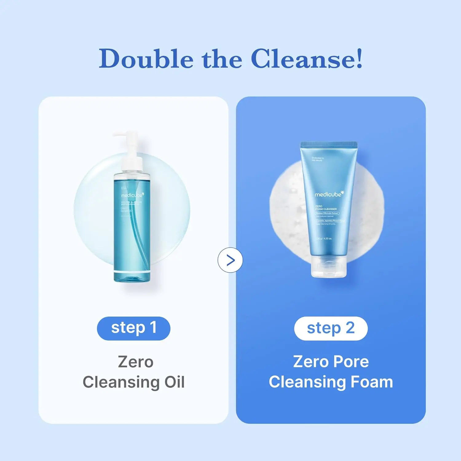 medicube Zero Foam Cleanser for Sensitive Skin - Sebum Control, Moisture Balance, and Pore Minimization | Korean Skincare image 5
