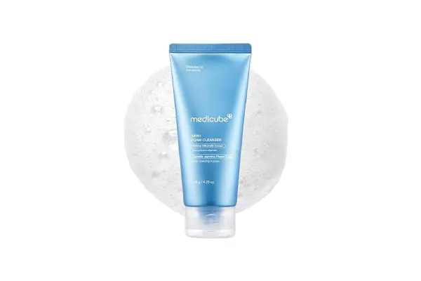 medicube Zero Foam Cleanser for Sensitive Skin - Sebum Control, Moisture Balance, and Pore Minimization | Korean Skincare image