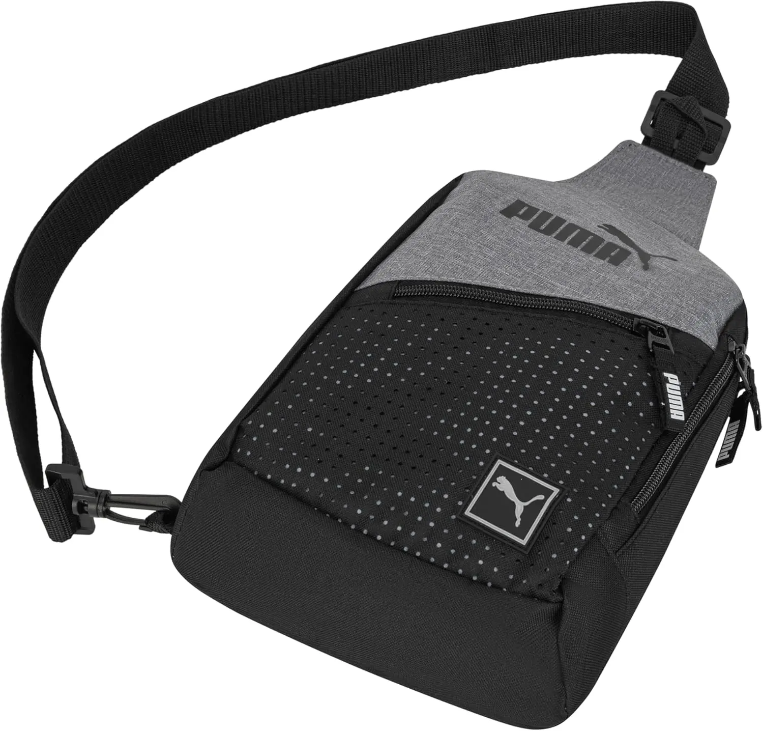 PUMA EVERCAT SIDEWALL SLING BACKPACK, One Size, Heather Grey image 2