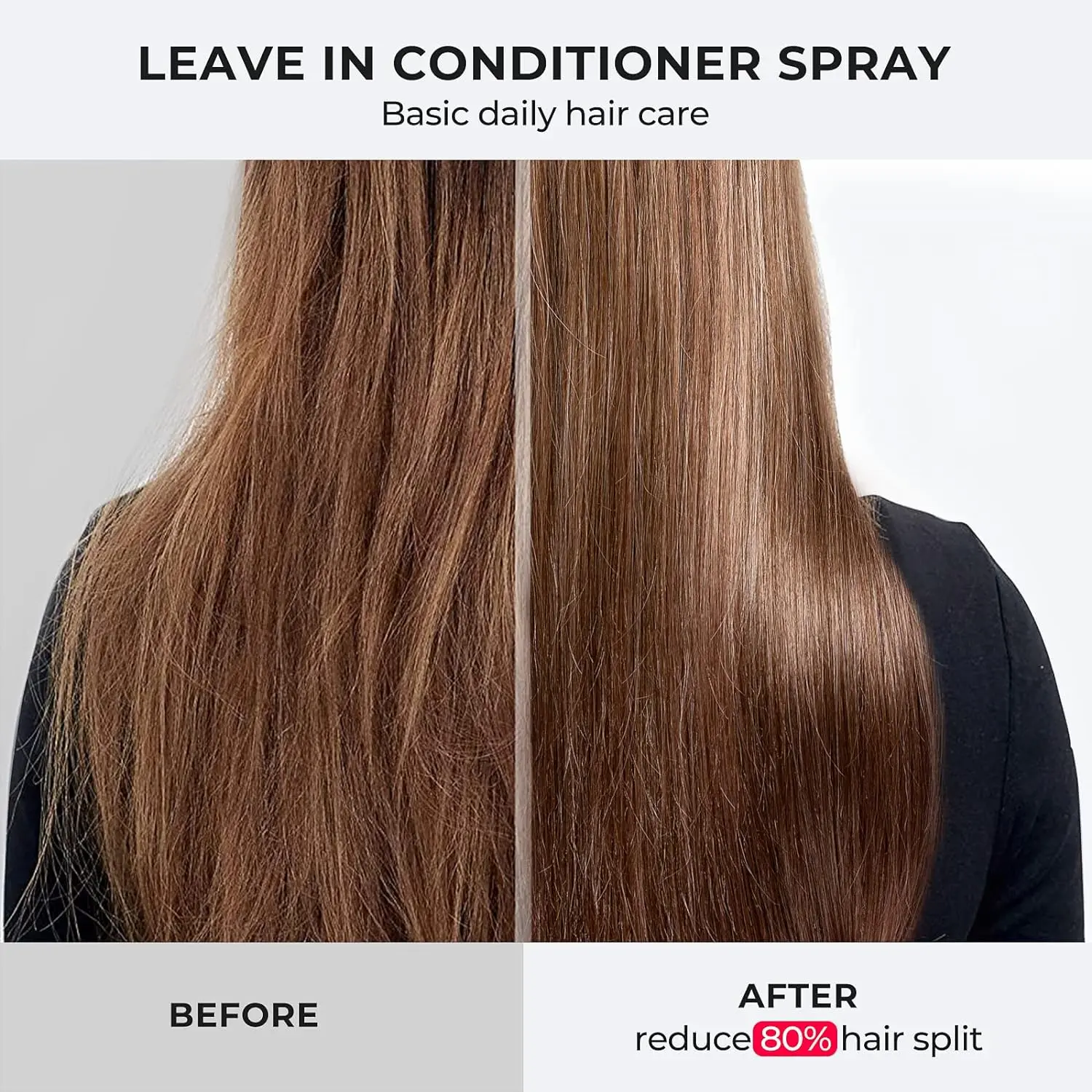 TYMO Heat Protectant Spray for Hair with Argan Oil for Styling Tools, Heat Protection Spray to Smooth & Hydrate, Natural Clean Formulation, Multi-benefit Treatment, Lightweight for All Hair Types image 5
