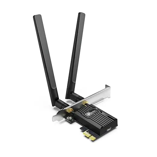 TP-Link WiFi 6 PCIe WiFi Card for Desktop PC AX3000 (Archer TX55E), Bluetooth 5.2, WPA3, 802.11ax Dual Band Wireless Adapter with MU-MIMO, Ultra-Low Latency, Supports Windows 11, 10 (64bit) Only image 1