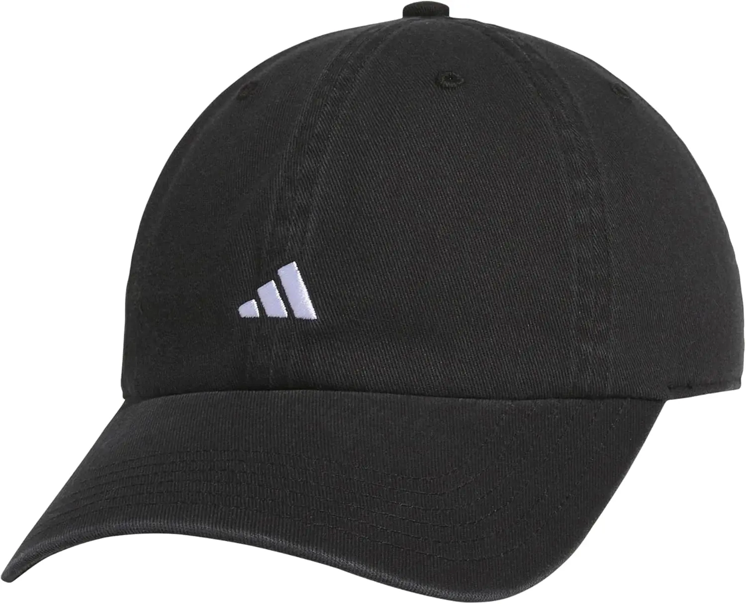 adidas Women's Saturday Baseball Cap – Adjustable Cotton Hat, Athletic Relaxed Fit image 1