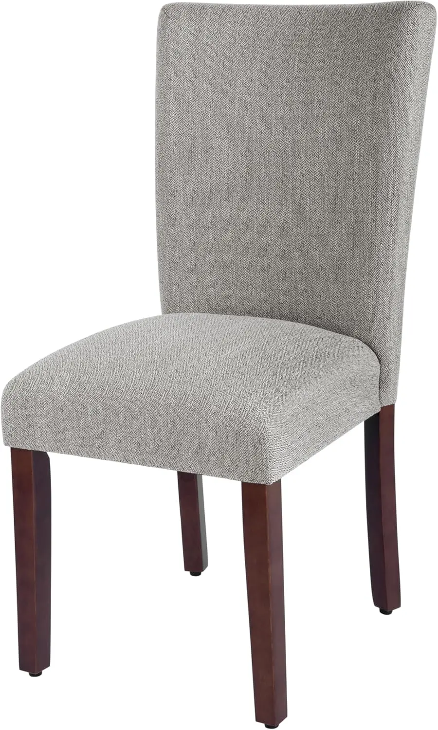 HomePop Parsons Classic Upholstered Accent Dining Chair, Single Pack, Light Grey image 7