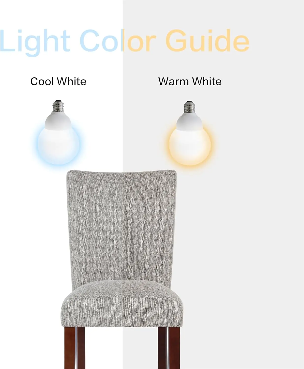 HomePop Parsons Classic Upholstered Accent Dining Chair, Single Pack, Light Grey image 13