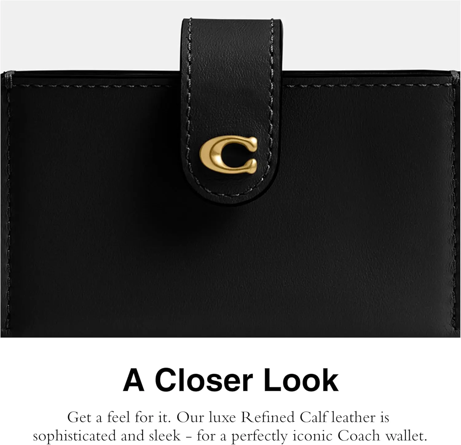 Coach Women's Essential Multi Card Holder Accessory-Travel Wallet, B4/Black image 4