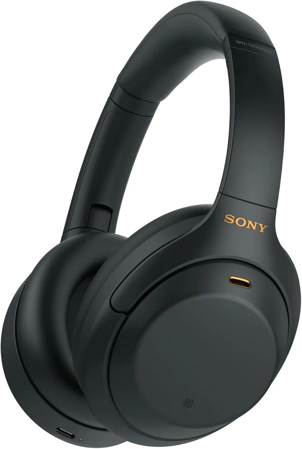 Sony WH-1000XM4 Wireless Premium Noise Canceling Overhead Headphones with Mic for Phone-Call and Alexa Voice Control, Black WH1000XM4 image 1