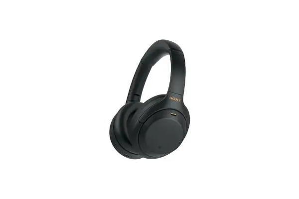 Sony WH-1000XM4 Wireless Premium Noise Canceling Overhead Headphones with Mic for Phone-Call and Alexa Voice Control, Black WH1000XM4 image