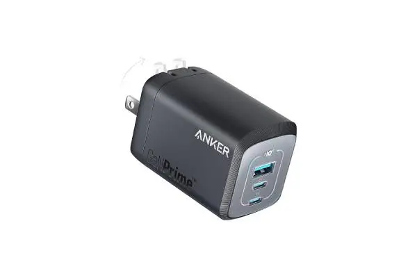 Anker Prime 100W USB C GaN Charger, 3-Port Compact Fast PPS Charger, for MacBook Pro/Air, Pixelbook, iPad, iPhone 16/Pro, Galaxy S23/S22, Note20, Pixel, Apple Watch, and More image