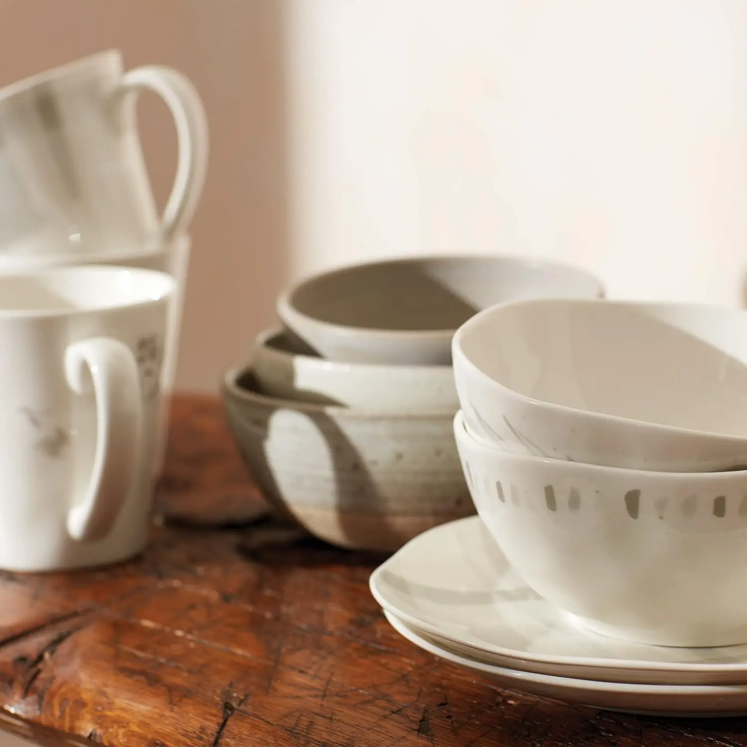Lenox Oyster Bay 12Pc Dinnerware Set, 15.20, White image 5
