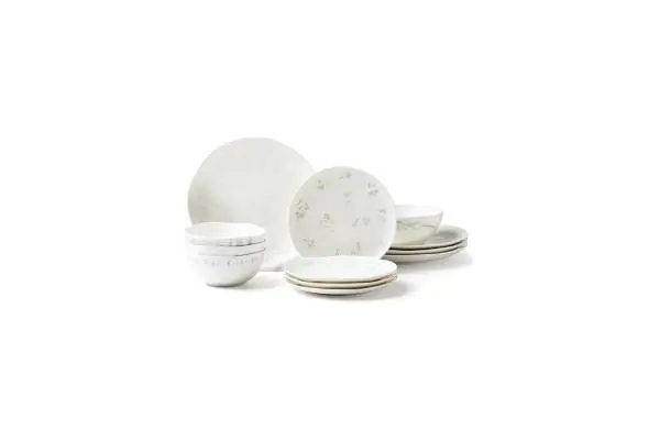 Lenox Oyster Bay 12Pc Dinnerware Set, 15.20, White image