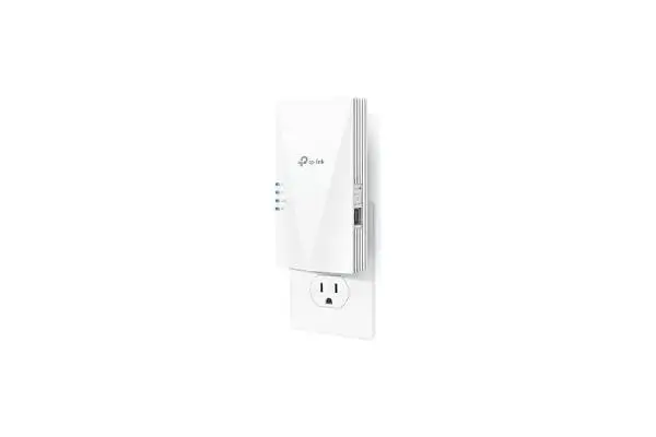 TP-Link AX1500 WiFi Extender Internet Booster(RE500X), WiFi 6 Range Extender Covers up to 1500 sq.ft and 25 Devices,Dual Band, AP Mode w/Gigabit Port, APP Setup, OneMesh Compatible image