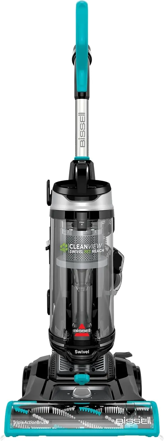 Bissell CleanView Swivel Pet Reach Full-Size Vacuum Cleaner, with Quick Release Wand, & Swivel Steering, 3198A, Color May Vary image 1