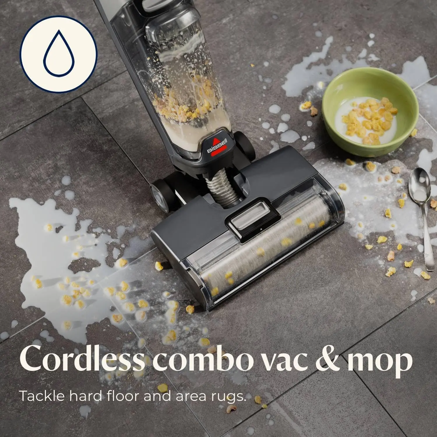Bissell® CrossWave® OmniForce™ Cordless Multi-Surface Hard Floor Cleaner Wet Dry Vacuum with Dedicated Dry Vacuum Mode, 3882 image 2