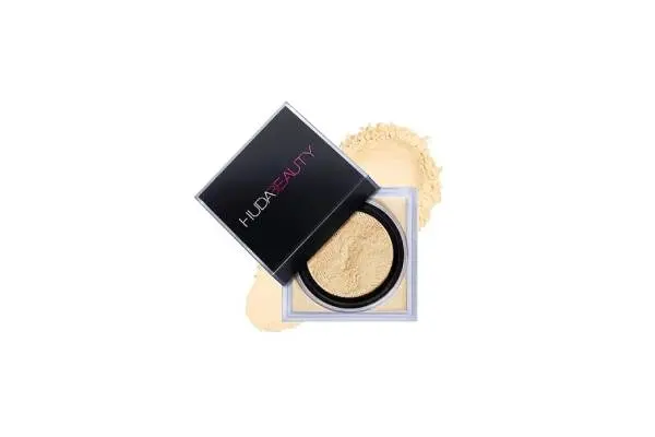 Huda Easy Bake Loose Baking & Setting Powder - Banana Bread (light, medium, and tan skin tones) - 0.71 oz / 20 g image