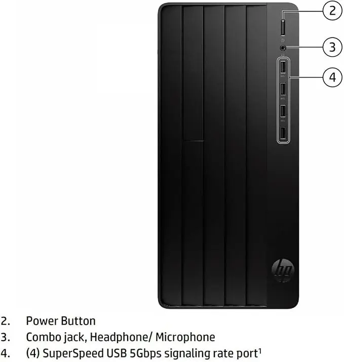 HP Desktop Computers Tower PC for Home Business Student, Intel 6-Core i5-12500 (Beat i7-11700), 32GB DDR4 RAM, 1TB PCIe SSD, WiFi, Bluetooth, RJ-45, Keyboard and Mouse, Windows 11 Pro, Wendbo image 4