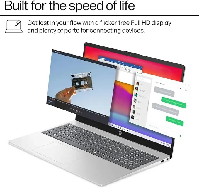 HP Flagship 15.6 Touchscreen Laptop Computer - w/MS Office Lifetime • Intel 13th Gen Core i3 (Up to 4.5GHz) • HD Touch Display • for Business & Student • AI Copilot • Win 11 Pro (64GB RAM | 2TB SSD) image 3