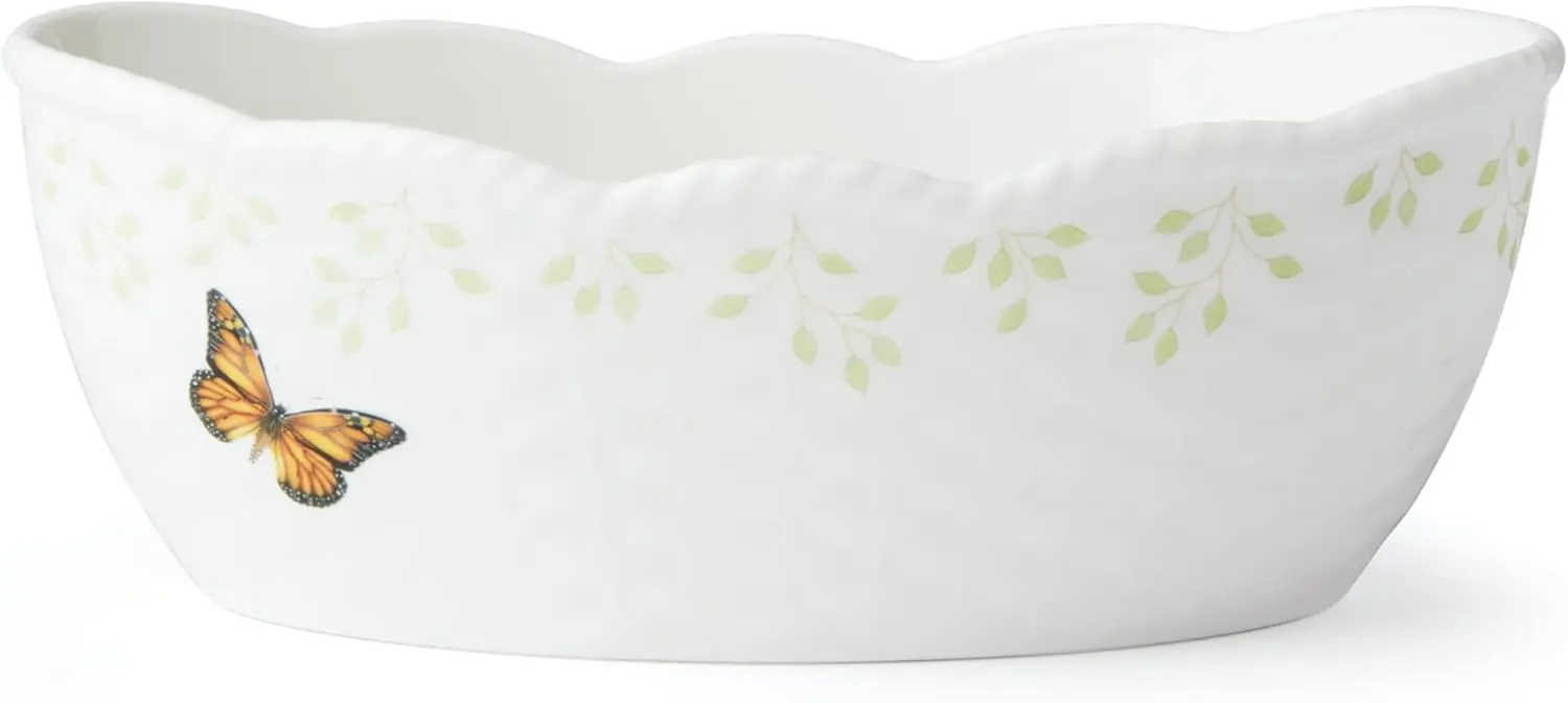 Lenox 894107 Butterfly Meadow Bread Basket, Easter Serveware image 1