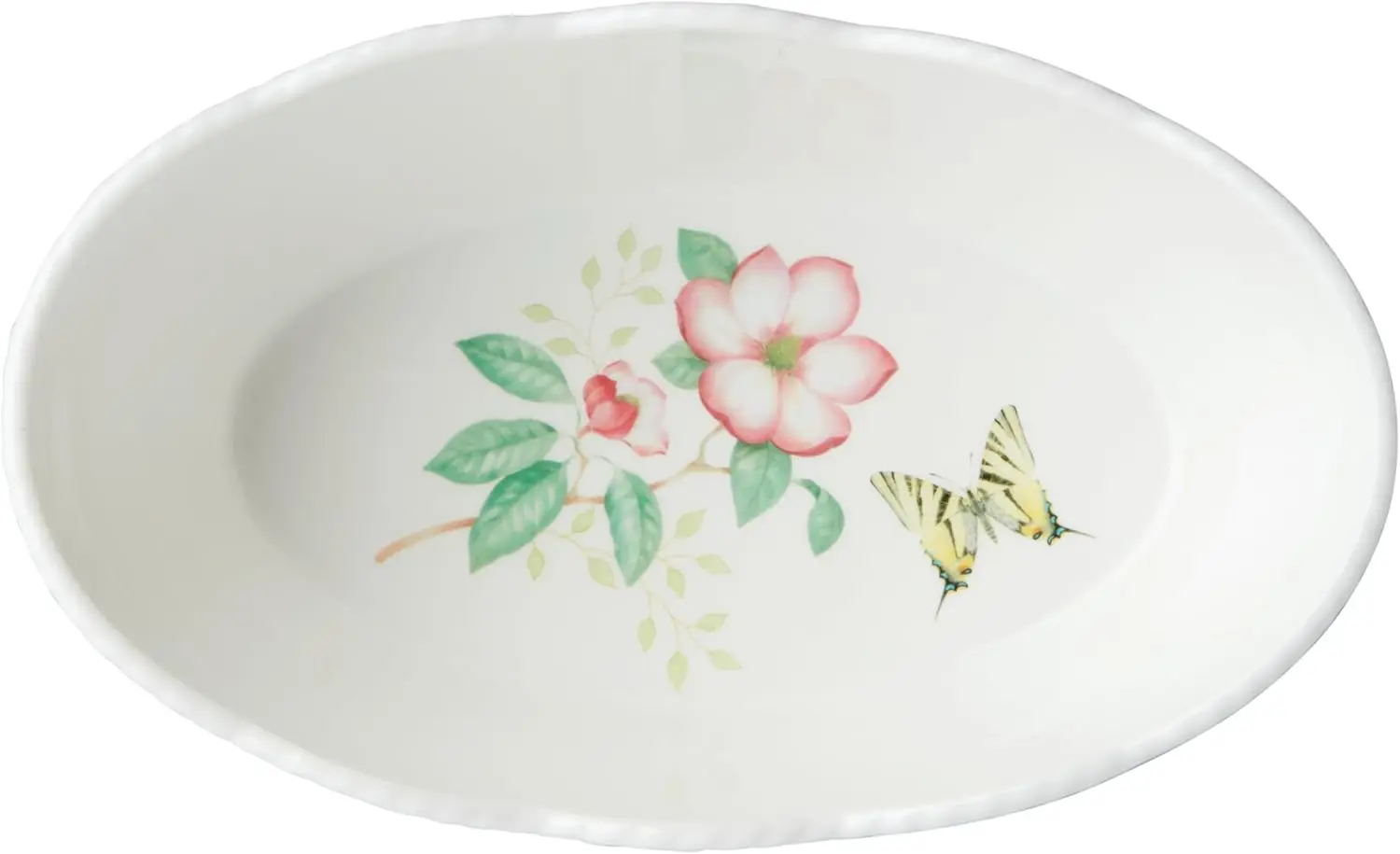 Lenox 894107 Butterfly Meadow Bread Basket, Easter Serveware image 2