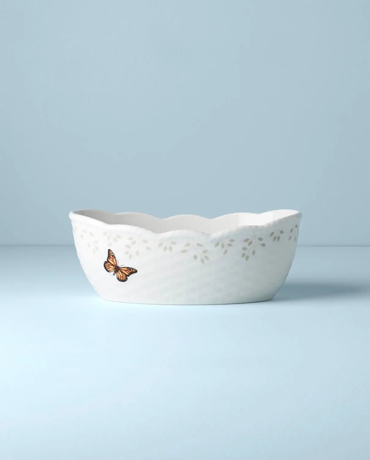 Lenox 894107 Butterfly Meadow Bread Basket, Easter Serveware image 3