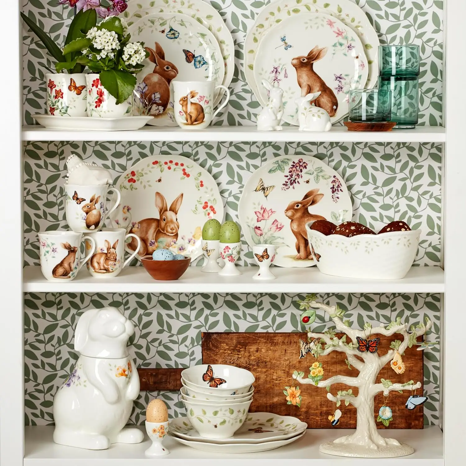 Lenox 894107 Butterfly Meadow Bread Basket, Easter Serveware image 5