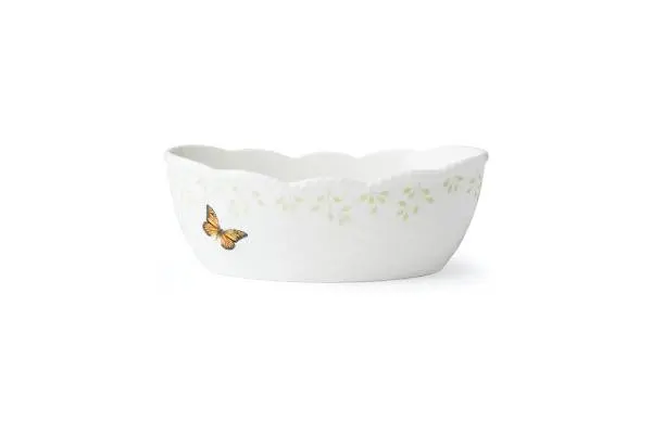 Lenox 894107 Butterfly Meadow Bread Basket, Easter Serveware image