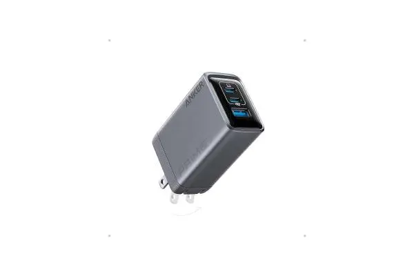 Anker Prime Charger, 100W 3-Port GaN USB C Charger Block, Foldable and Compact for MacBook, iPad, iPhone Series, Galaxy S24/S23, and More image