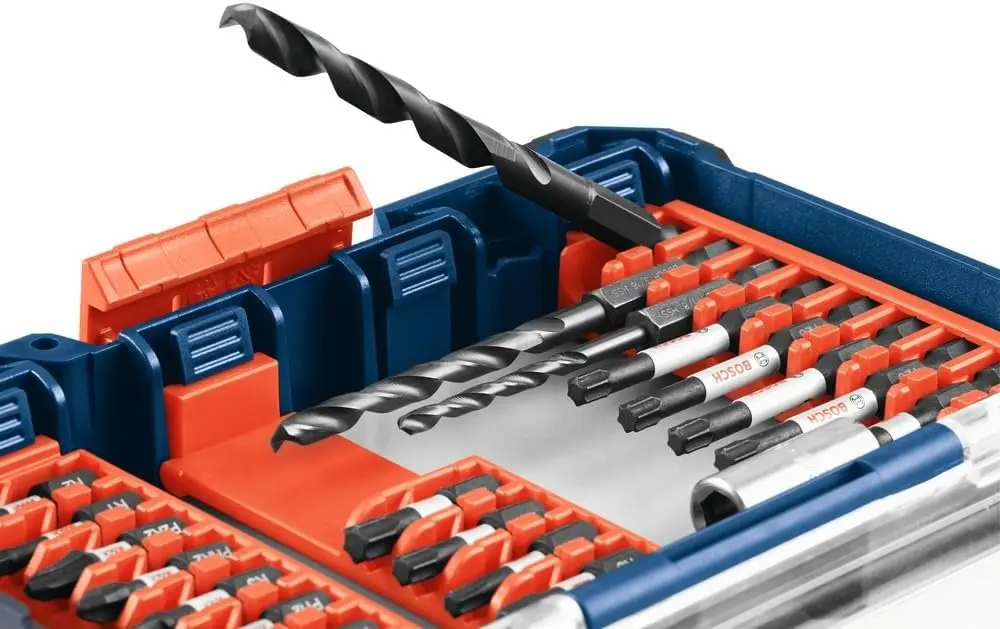 BOSCH DDMS40 40-Piece Assorted Impact Tough Drill Drive Custom Case System Set for Drilling and Driving Applications image 7