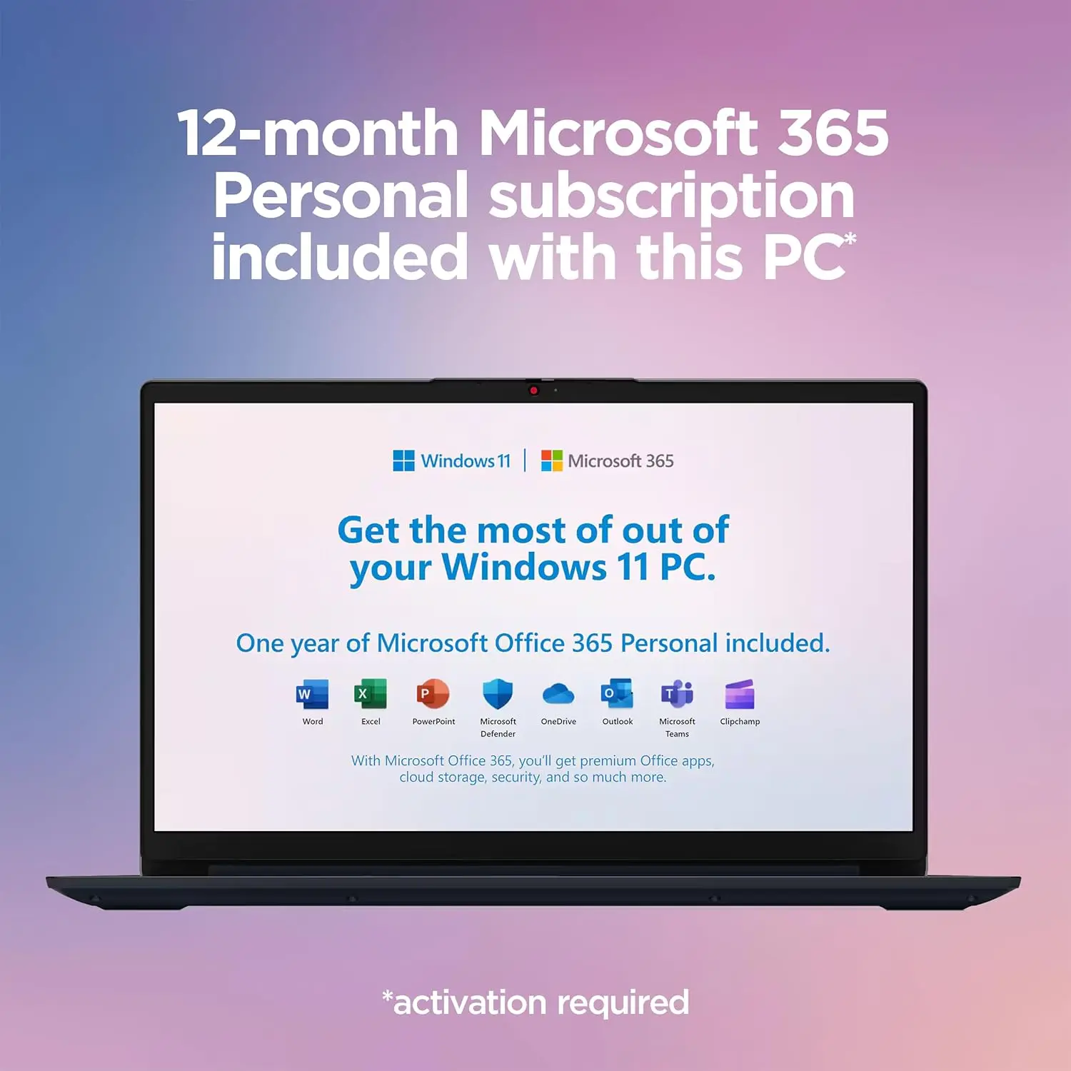 Lenovo IdeaPad Laptop Computer 2025, 15.6" Display, 12GB RAM, 1.1TB Storage (500GB SSD + 128GB eMMC + 500GB Ext), Intel Dual Core Processor, Long Battery, MarxsolAccessory, 1 Year Office 365, Win 11 image 4