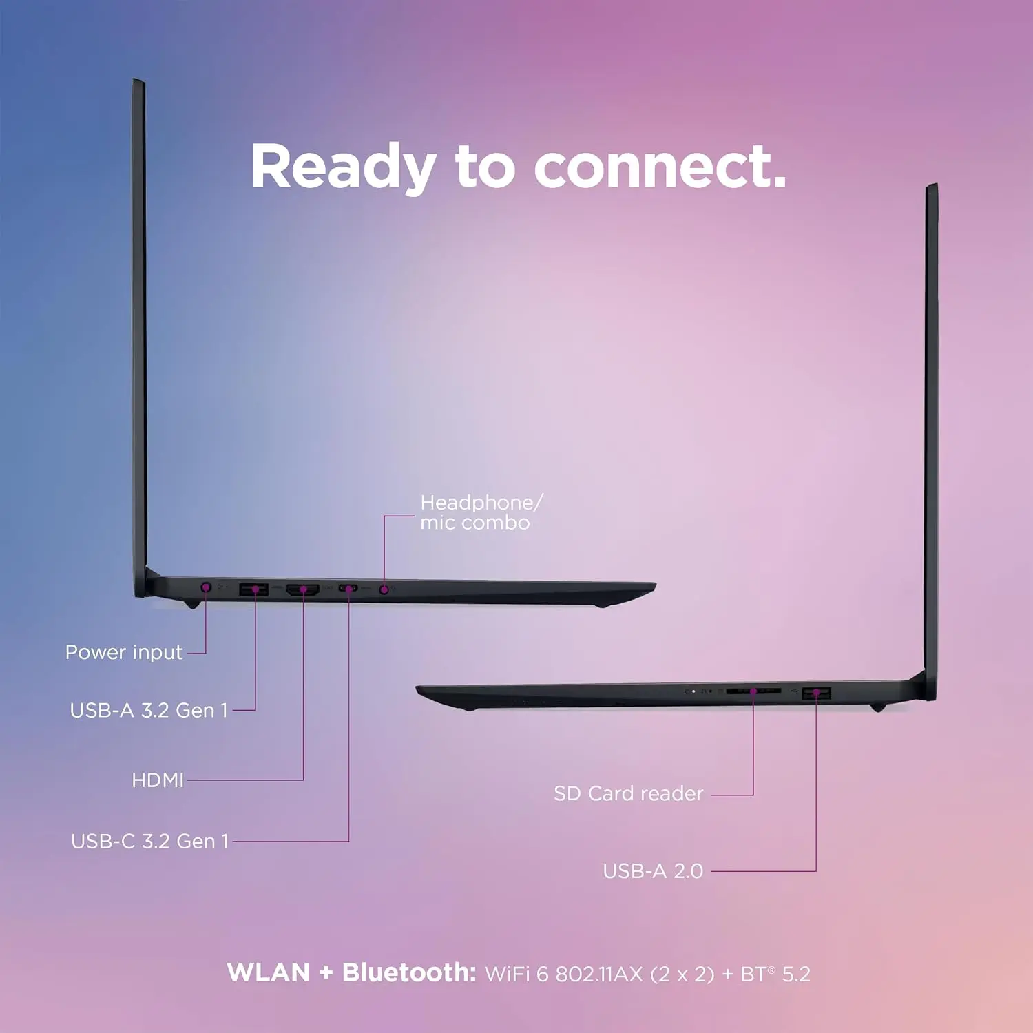 Lenovo IdeaPad Laptop Computer 2025, 15.6" Display, 12GB RAM, 1.1TB Storage (500GB SSD + 128GB eMMC + 500GB Ext), Intel Dual Core Processor, Long Battery, MarxsolAccessory, 1 Year Office 365, Win 11 image 9