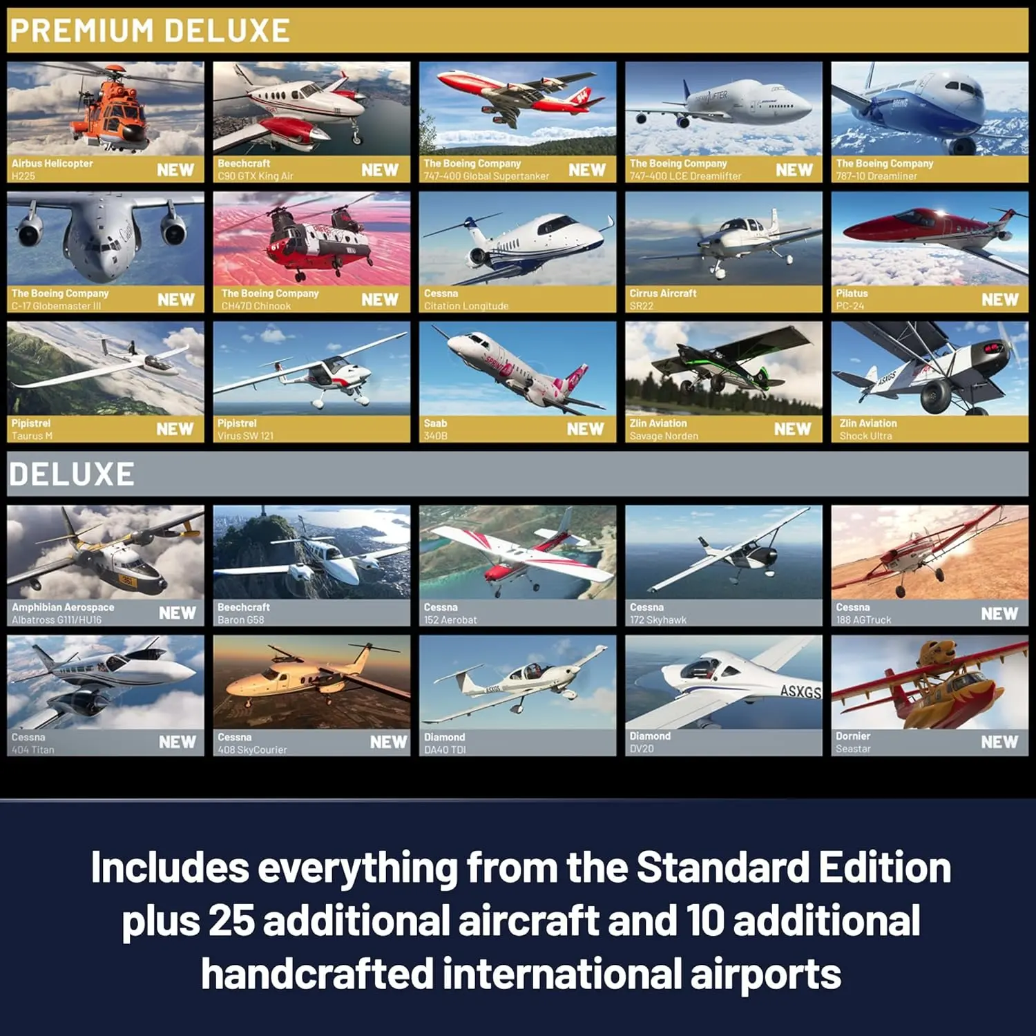 Microsoft Flight Simulator 2024 – Premium Deluxe SteelBook® Edition – Play on Xbox Series X|S and Windows PC [Digital Code] image 3