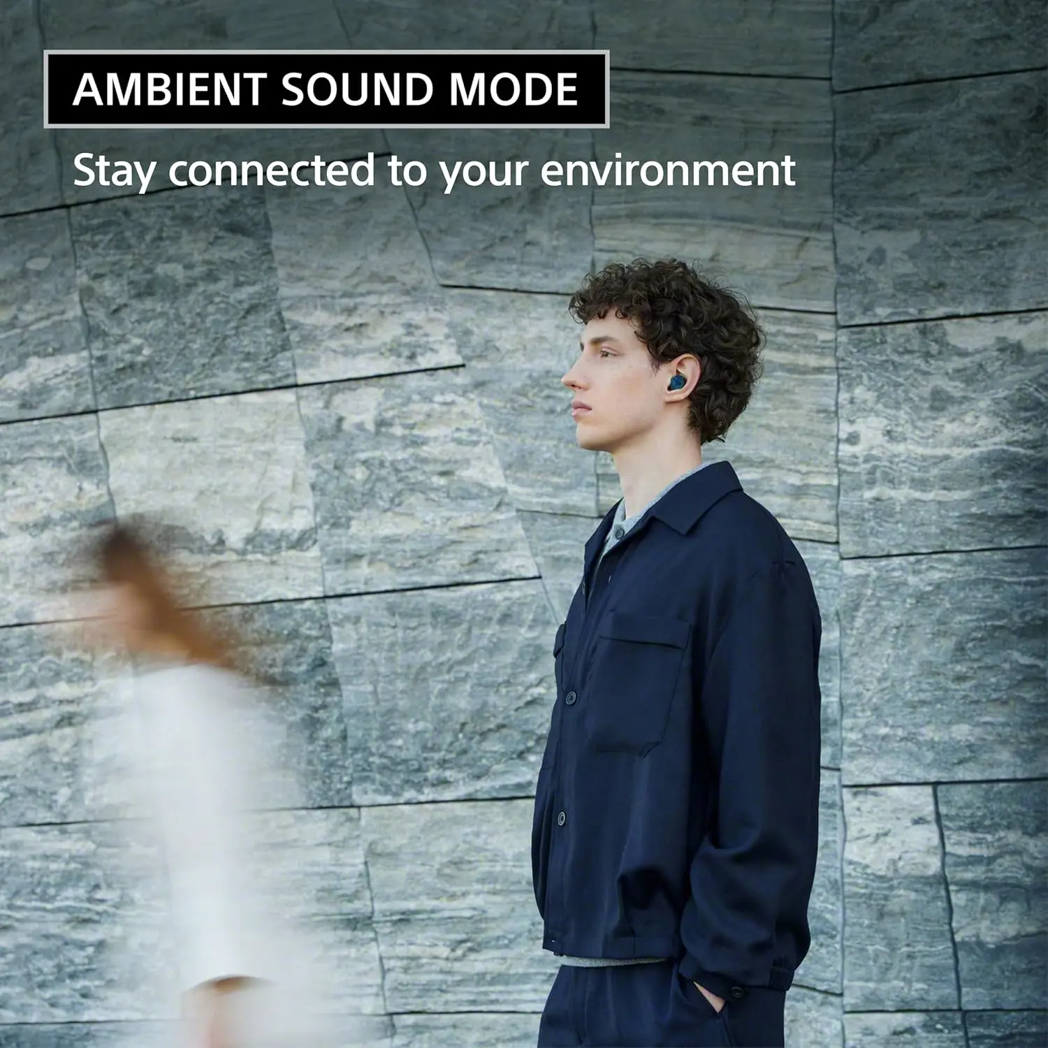 Sony WF-C710N Truly Wireless Noise-Canceling Earbuds with up to 30-Hour Battery Life, Lightweight and Secure, Glass Blue image 6