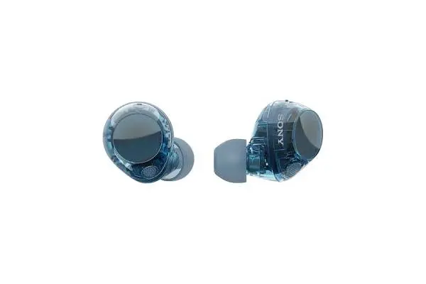 Sony WF-C710N Truly Wireless Noise-Canceling Earbuds with up to 30-Hour Battery Life, Lightweight and Secure, Glass Blue image