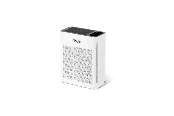 Tolife Powerful Air Purifiers for Home Large Room Up to 2000 Ft²Pets with Washable Filter, Sleep Mode, Timer, HEPA Filter Pet Air Purifier for Bedroom,White image
