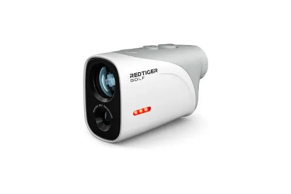 REDTIGER Mini Golf Range Finder with 1200 Yards, IP65 Waterproof and Slope Switch, 7X Magnification, Magnetic & Rechargeable Golf Rangefinder, Flag Pole Lock Vibration image