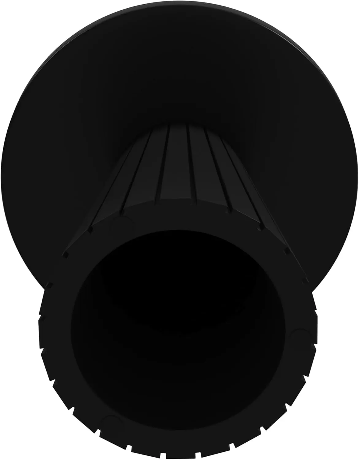HomePop Black Mango Wood End/Side Round Table image 5