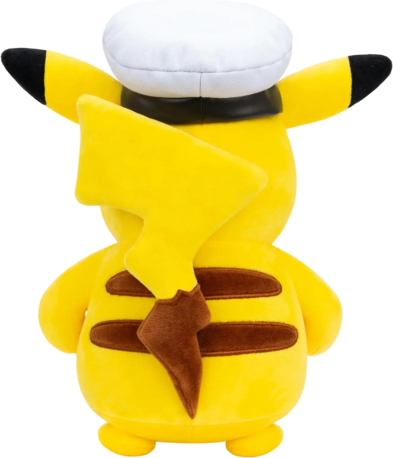 Pokemon Captain Pikachu Plush - 8-Inch Soft Plush with Captain’s Hat and Authentic Details image 5